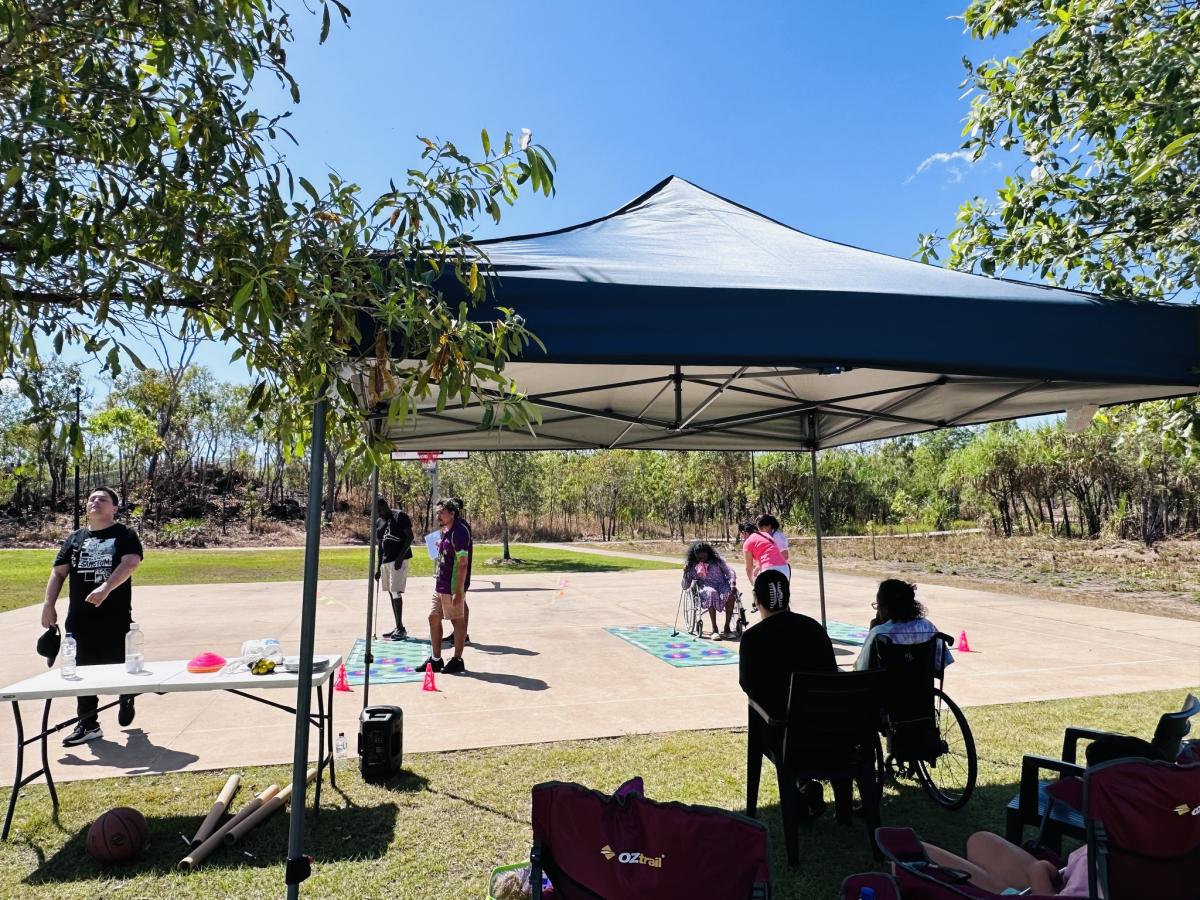 sports in the park