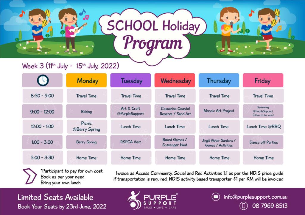 school-holiday-program week 3 program