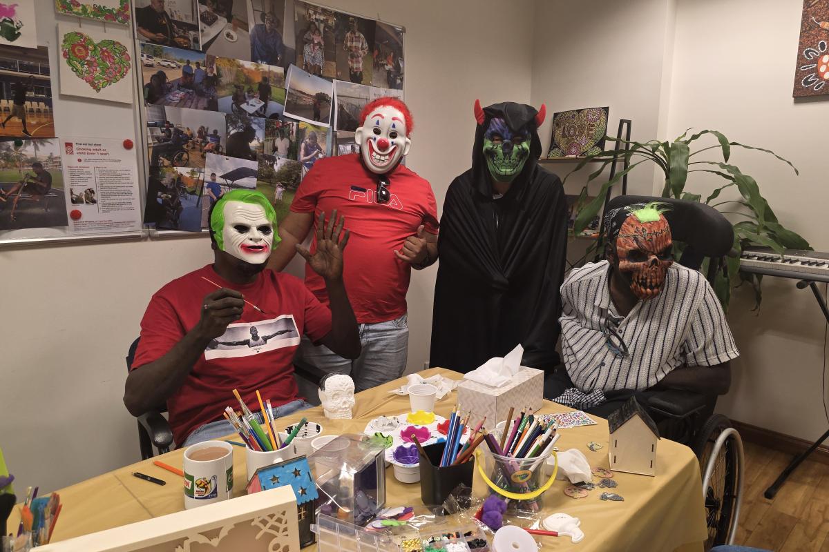 halloween at purple support