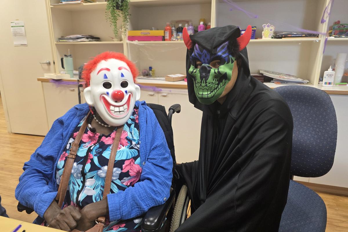 halloween at purple support