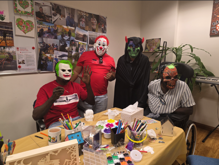 halloween at purple support